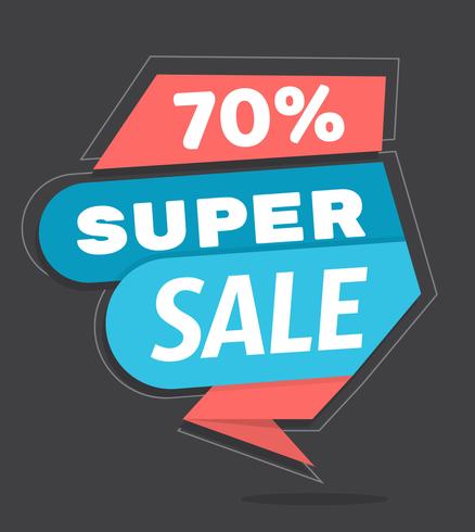 Super Sale vector