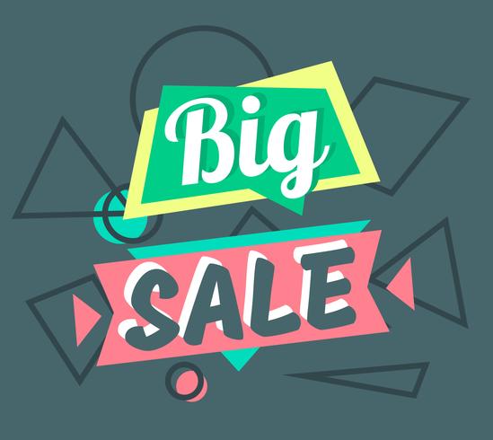 Big Sale vector