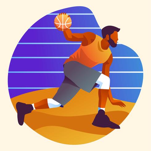 baloncesto vector