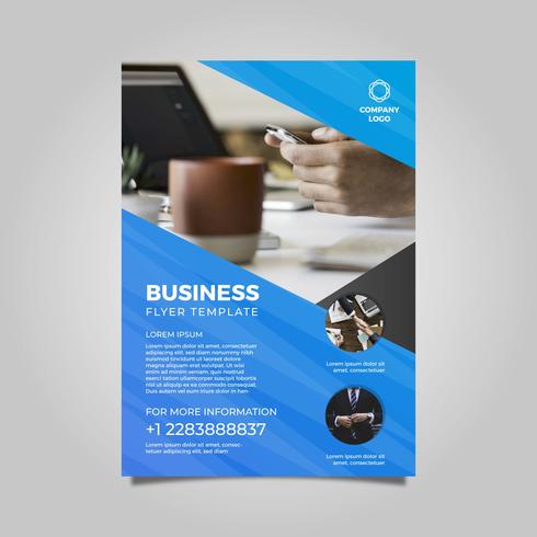 Flat Modern Sleek Business Flyer Template Download Free Vectors Clipart Graphics Vector Art