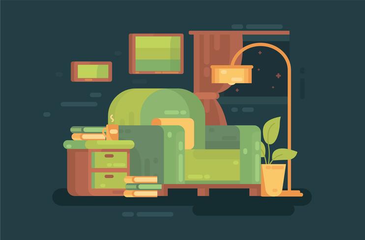Cozy settings vector