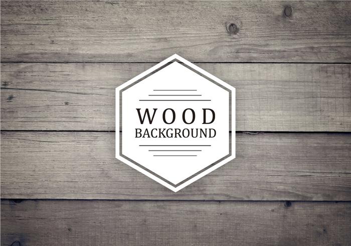 Old Wood Vector Background