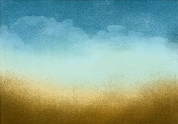Beautiful Grunge Sky Background vector