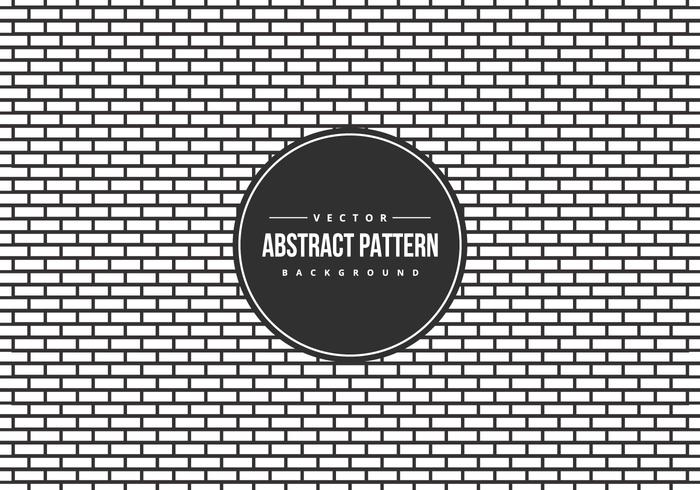 Abstract BW Brick Style Pattern Background vector