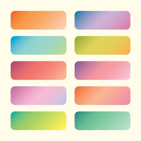 Colores degradados vector