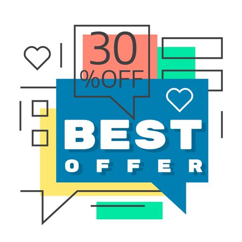 Best Offer vector