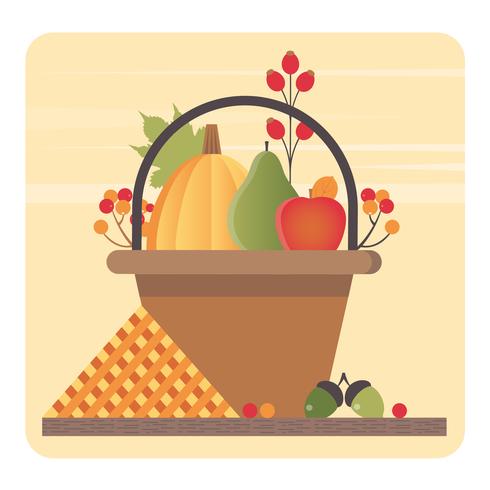Vector Autumn Elements Illustration