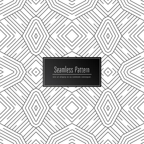 Abstract seamless pattern retro background vector