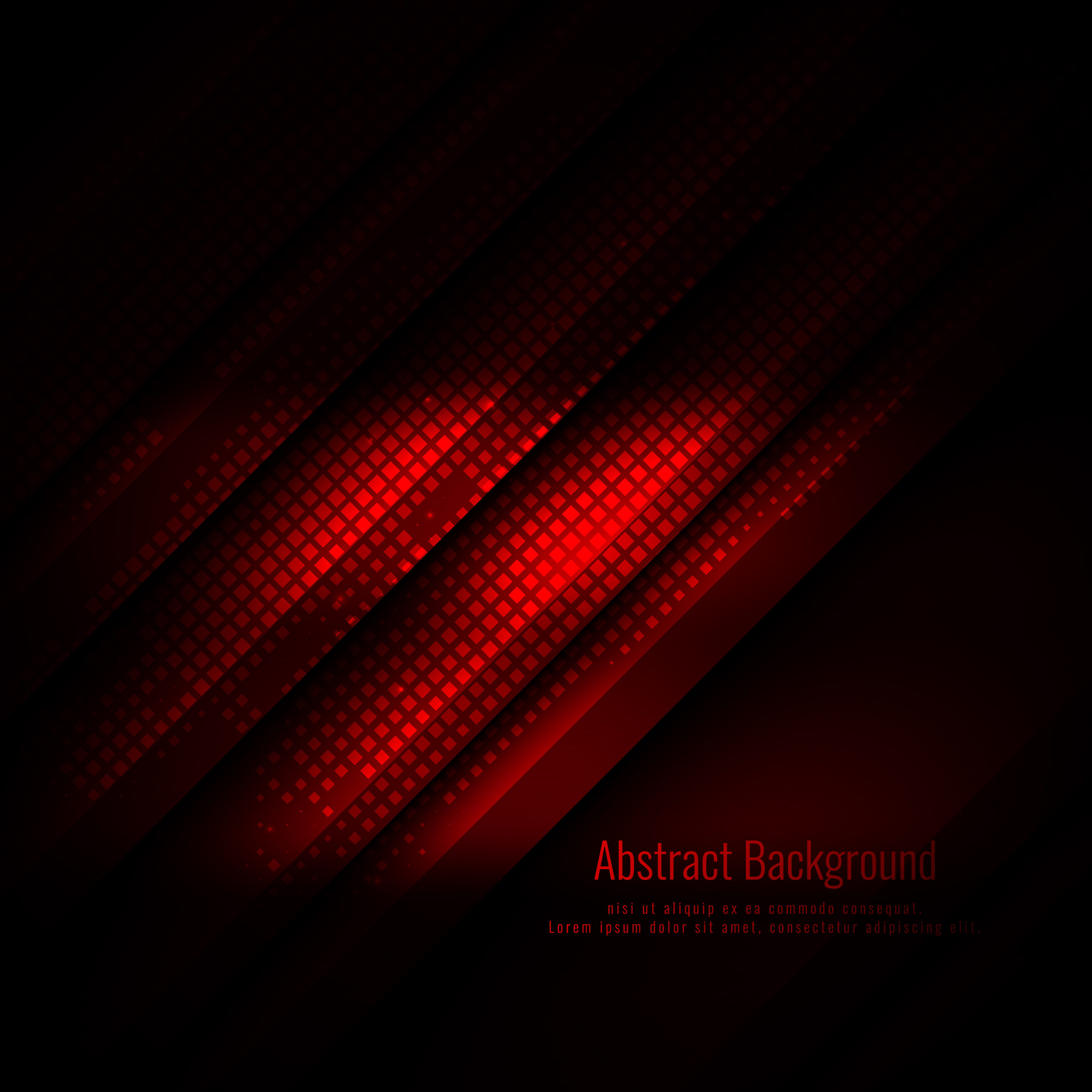 Abstract modern red color geometric background 261112 Vector Art at