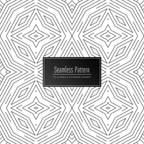 Abstract decorative seamless pattern background vector