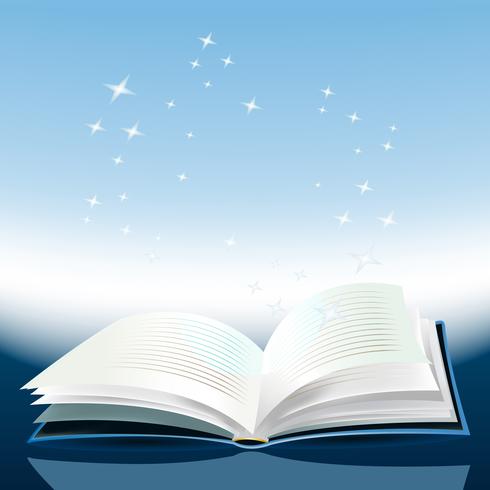 Magic Book vector