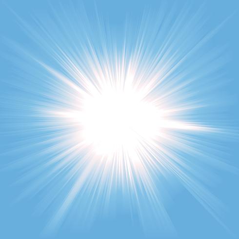 Heaven Light Starburst vector