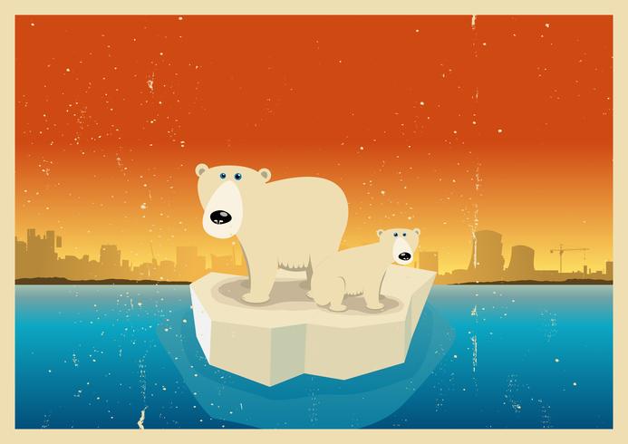 Global Warming Consequences vector