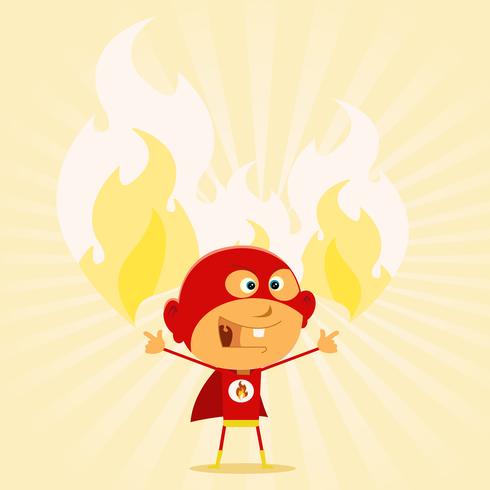 Super Kid Powers  vector