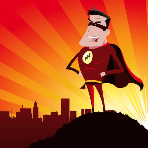 Super Hero - Male vector