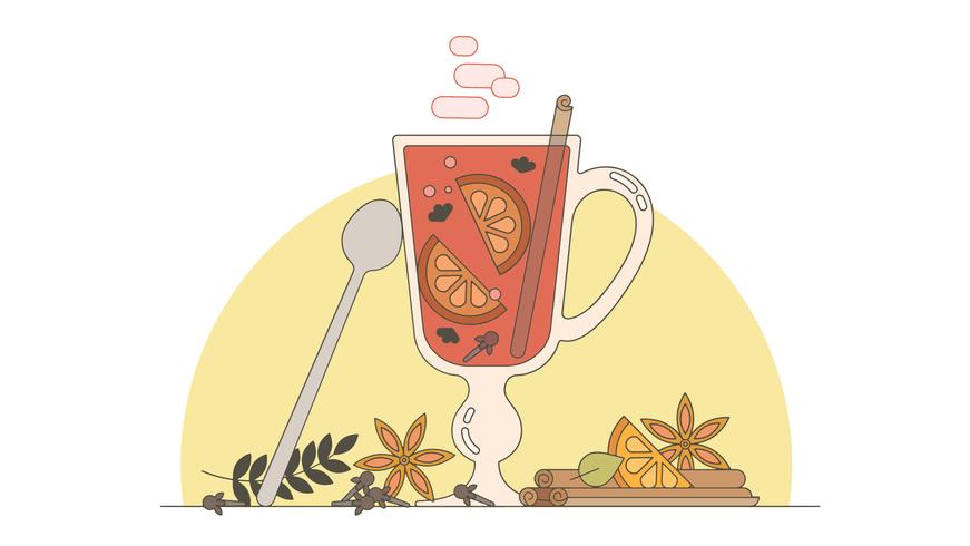 Mulled Wine Vector