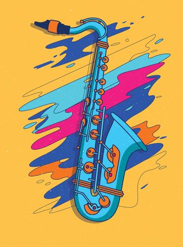 Saxaphone Vector