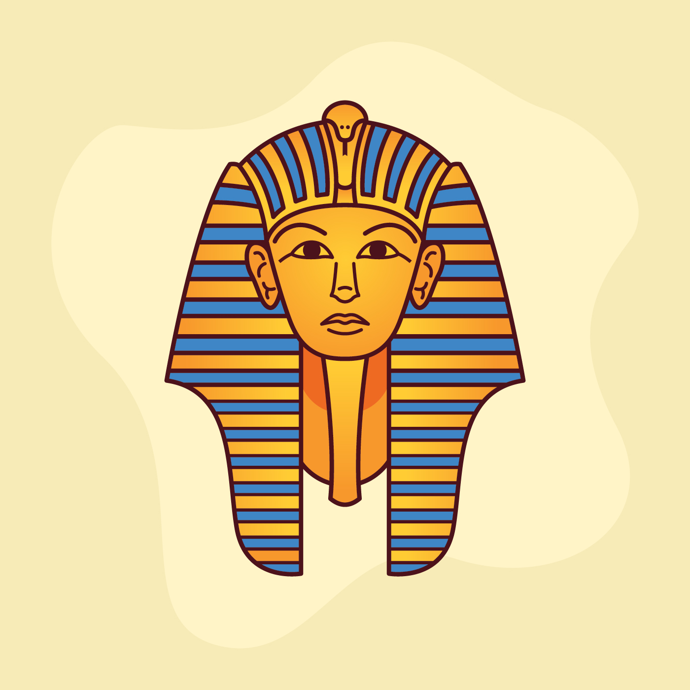 Pharaoh Vector 261512 Vector Art At Vecteezy