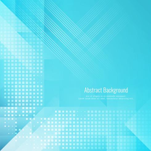 Abstract blue technological background design vector