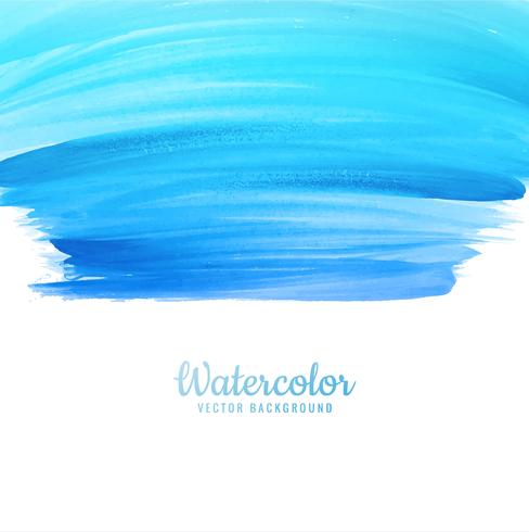 Beautiful watercolor colorful stroke brush design illustration vector