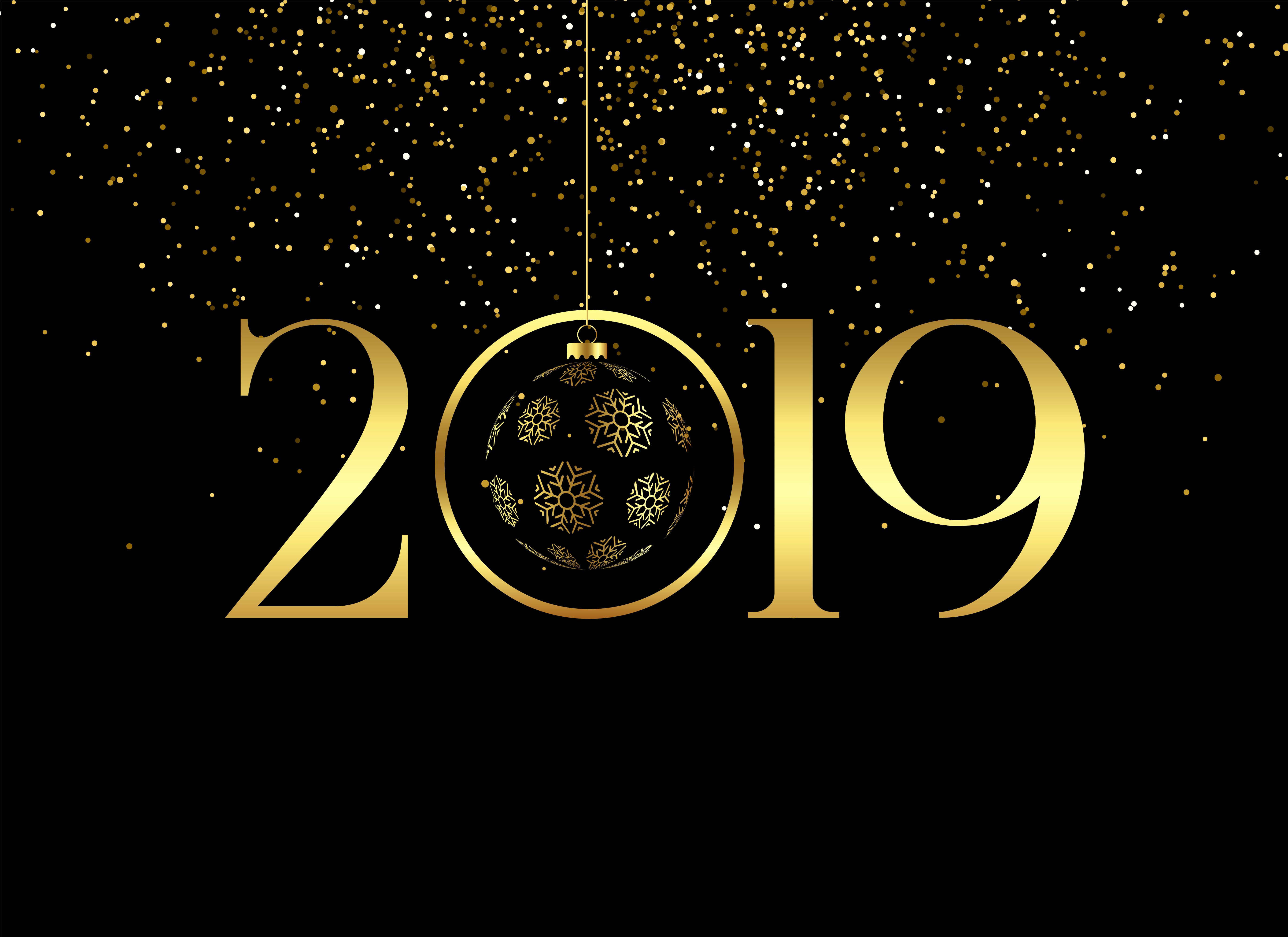 premium happy new year 2019 background - Download Free Vector Art