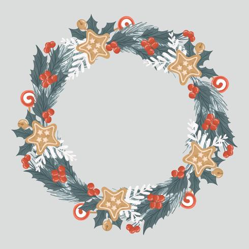 Vector Christmas Wreath