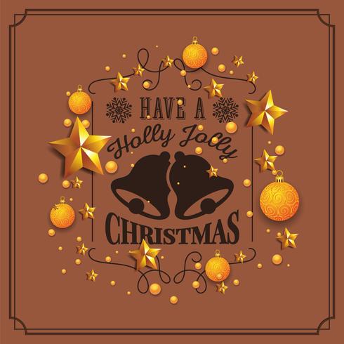 Christmas and Happy New Year Background vector