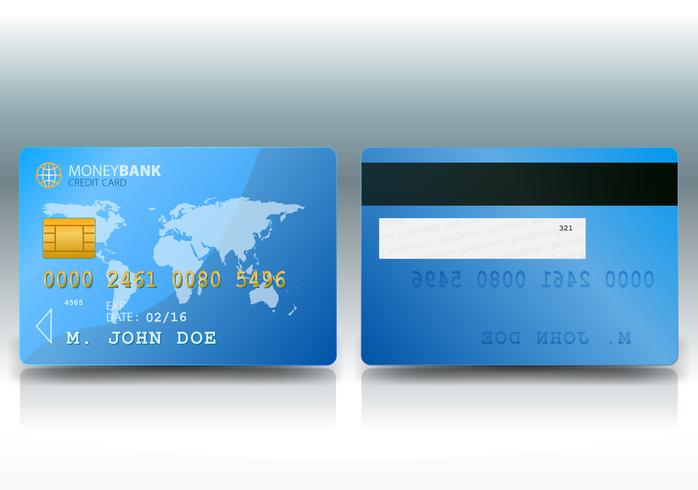 Credit Card Sample vector