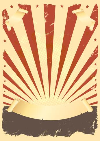 Grunge American Poster vector