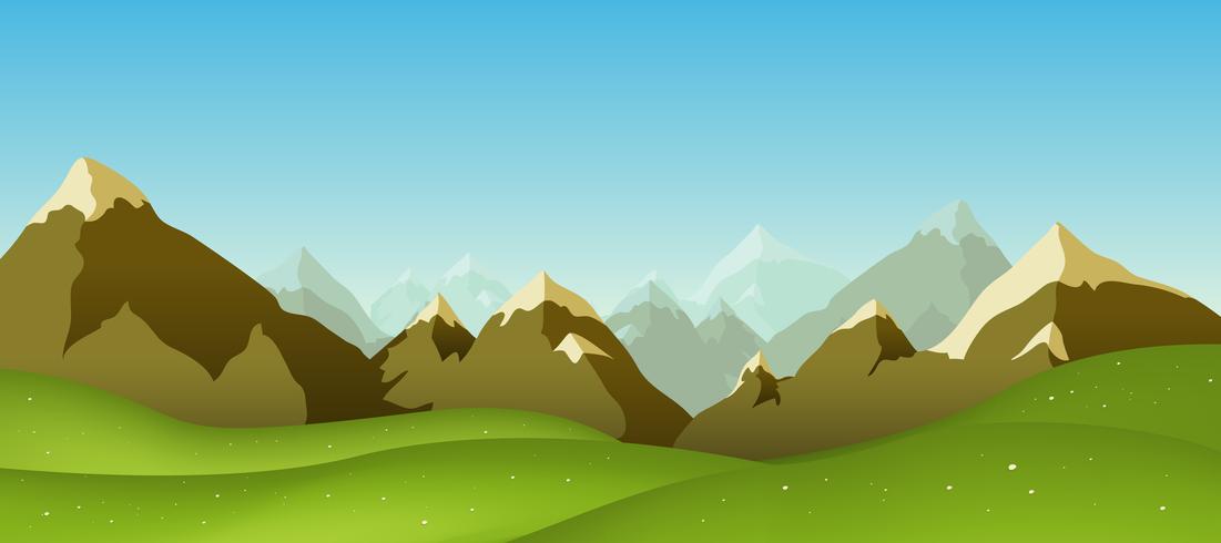 Mountain Range vector