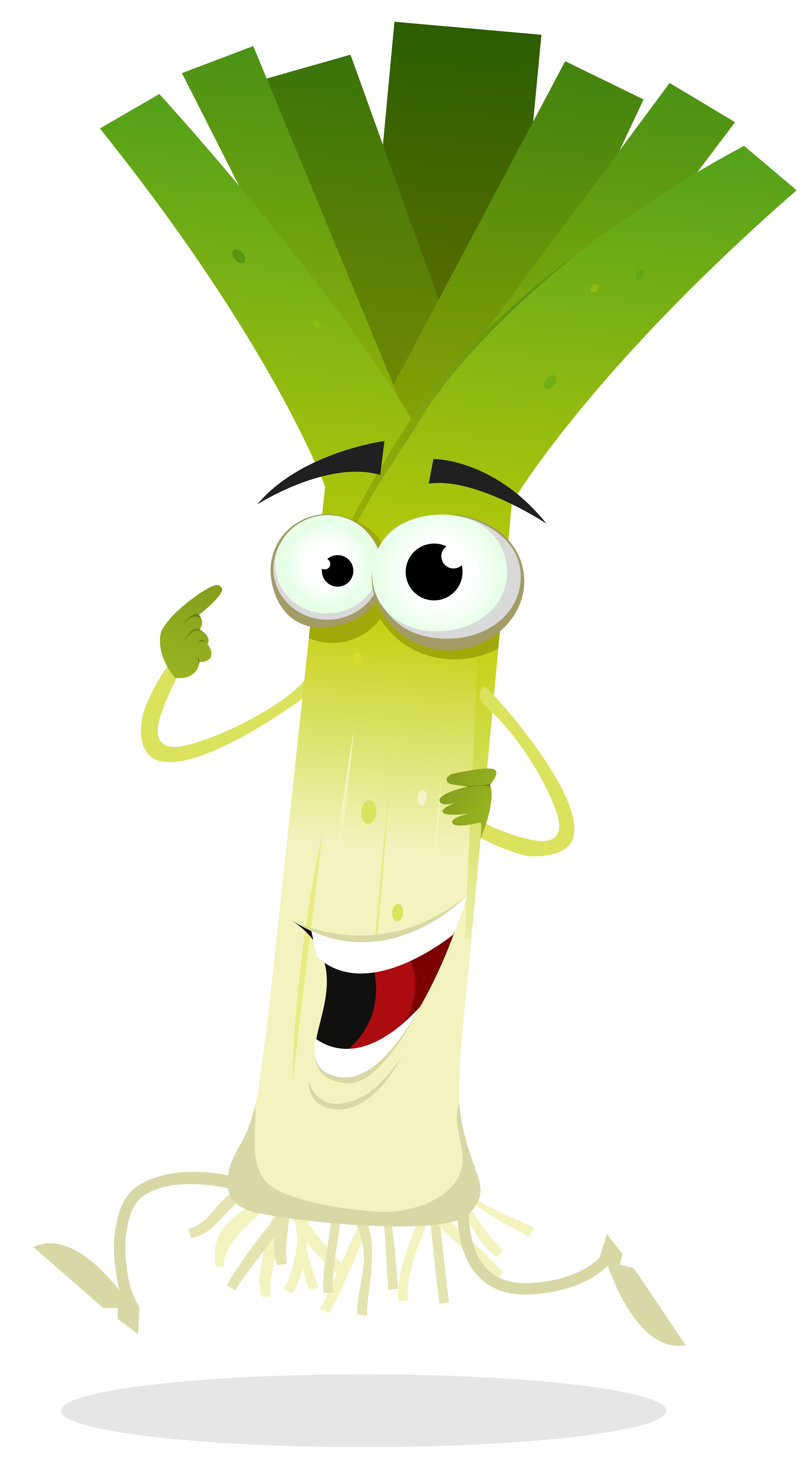 Download Cartoon Happy Leek Character 262816 - Download Free Vectors, Clipart Graphics & Vector Art