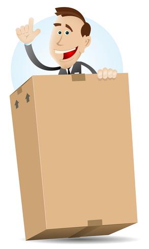 Box Delivery vector