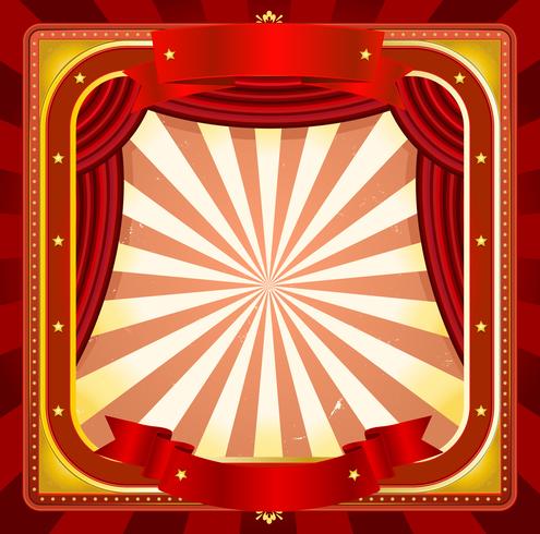 Circus Frame Poster Background vector