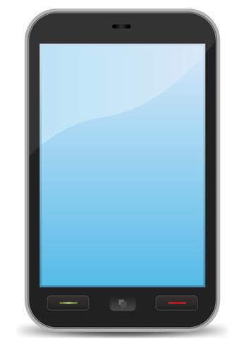 Smartphone elegante básico vector