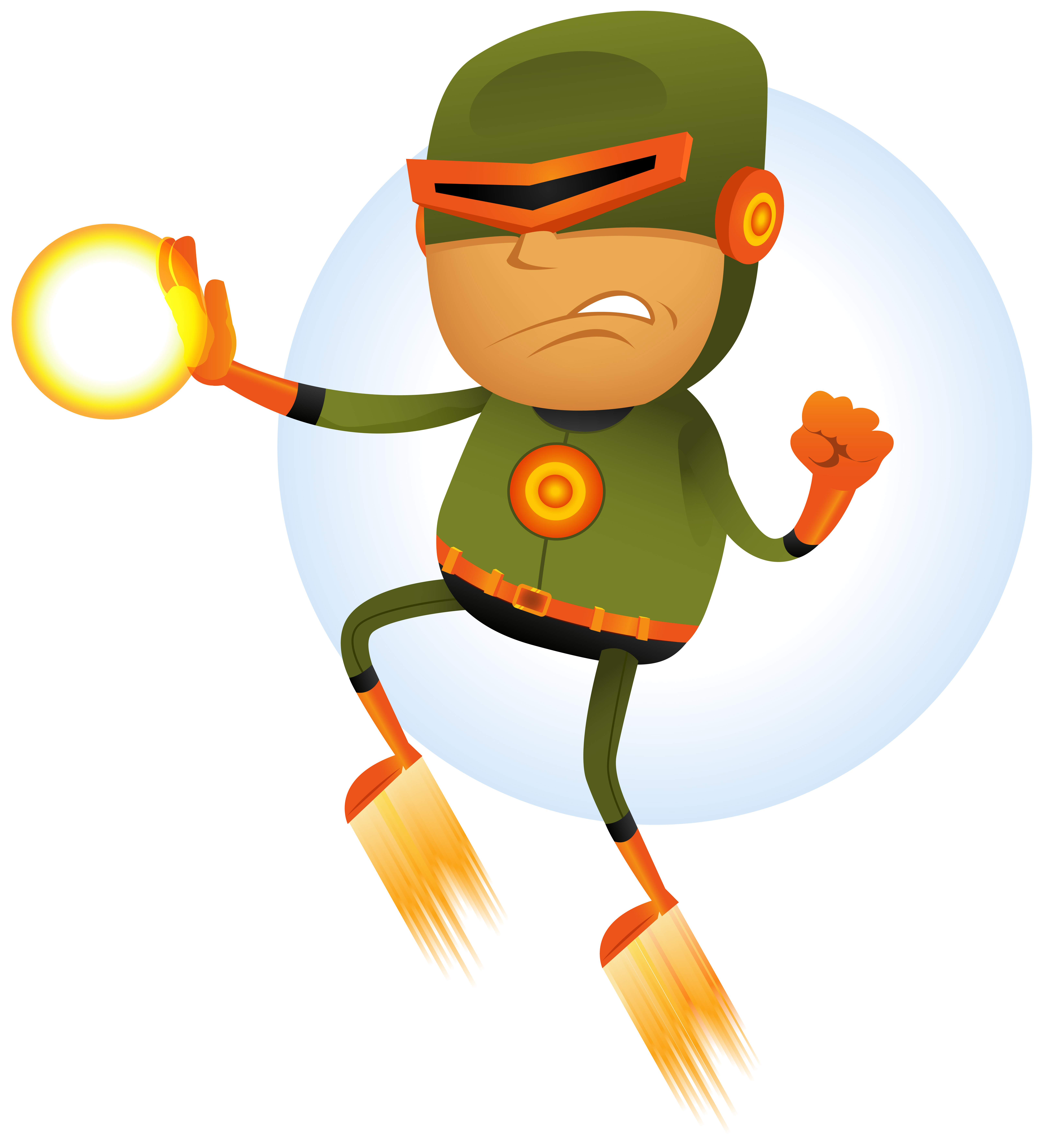 Download Flying Comic Superhero - Download Free Vectors, Clipart Graphics & Vector Art