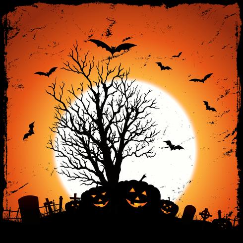 Jack O'Lantern Background vector