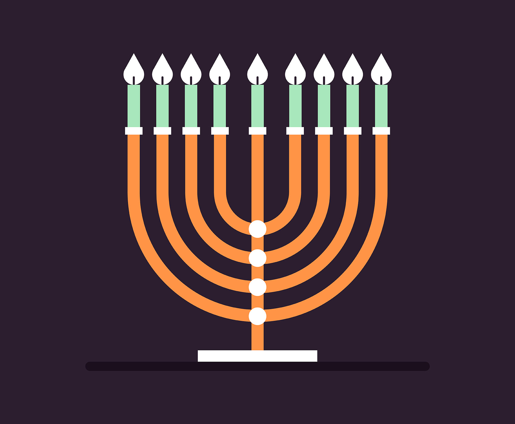 Download Menorah Illustration - Download Free Vectors, Clipart ...