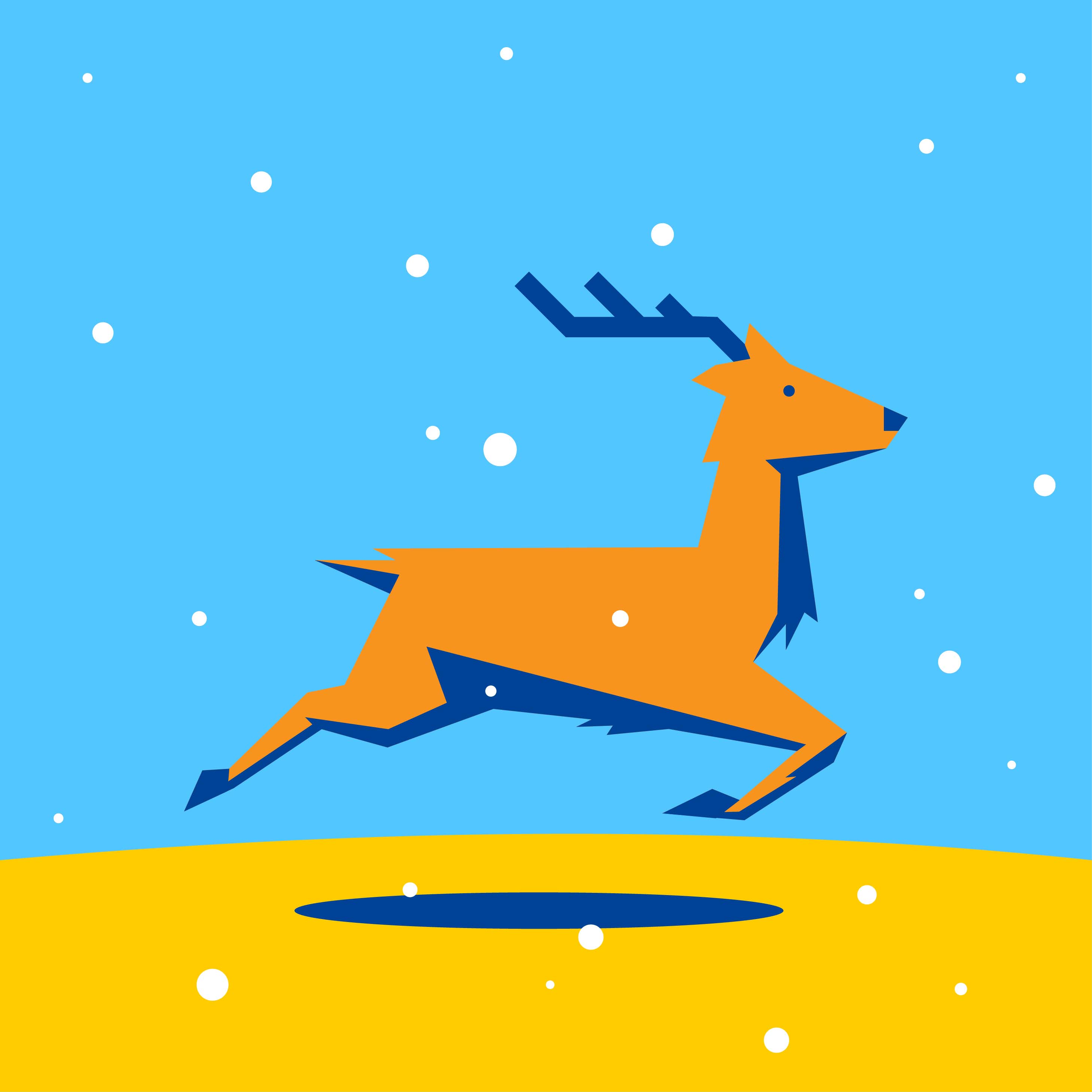 Download Geometric Deer Free Vector Art - (11495 Free Downloads)