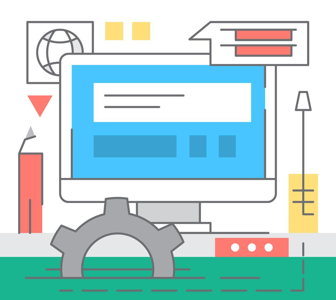 Web Development 263393 Vector Art at Vecteezy