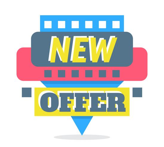 New Offer vector