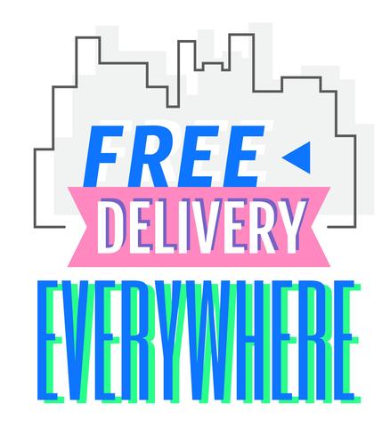 Free Delivery vector