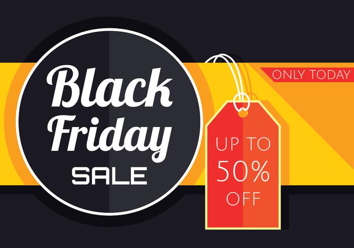 Black Friday Sale Banner Vector