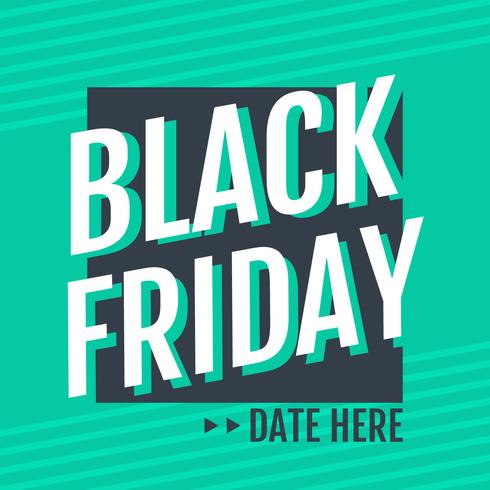 Black Friday vector