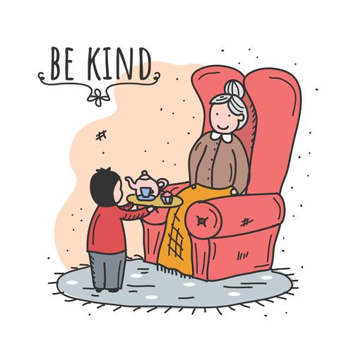 Be Kind Vector