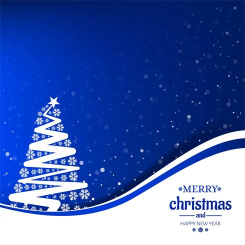 Merry christmas tree with card festival background 264389 Vector Art at ...