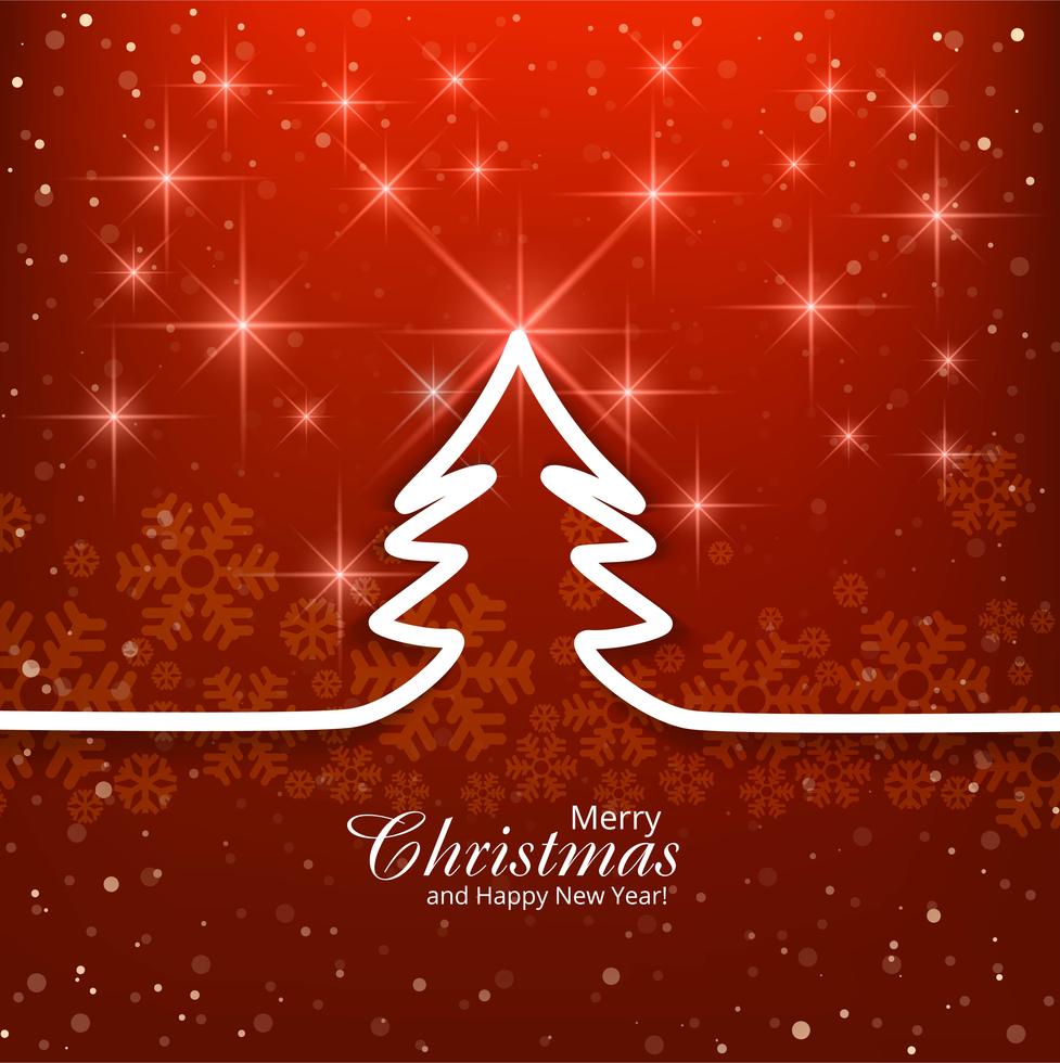 Modern merry christmas red background 264482 Vector Art at Vecteezy