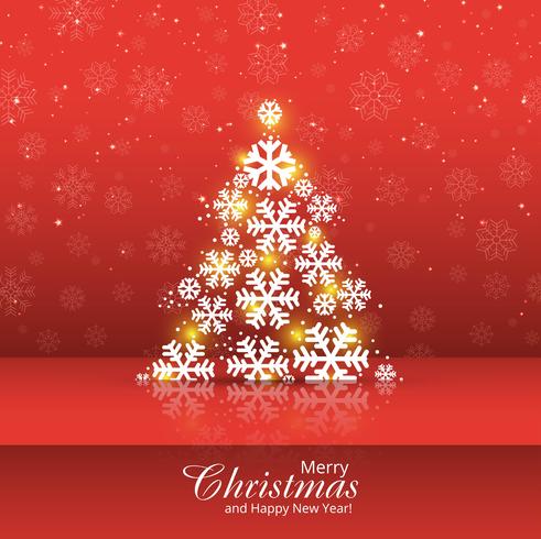 Snowflake Tree Merry Christmas Card Design Illustration Vector Art At Vecteezy Snowflake Tree Merry Christmas Card Design Illustration Vector Art At Vecteezy