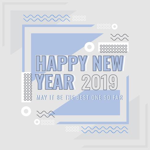 Vector Happy New Year Instagram Post