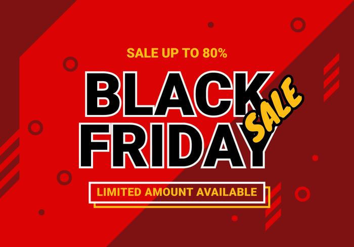 Modern Black Friday Social Media Post Vectors