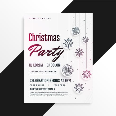 christmas party festival flyer design - Download Free Vector Art, Stock Graphics & Images